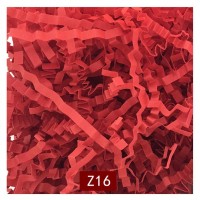 Biodegradable Shredded Kraft Paper In Red Color