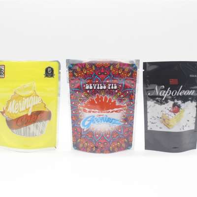 Food grade recycled pouch foil lined wholesale polyester material reusable zip top plastic bag