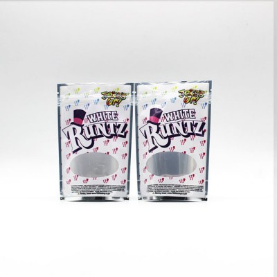 Smell Proof Aluminum Foil Stand UP Pouch Ziplock Food Packing Plastic Bags