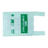 New Material Raw Oxo Biodegradable Printed Plastic T shirt Food Bag Vest Carrier Bag